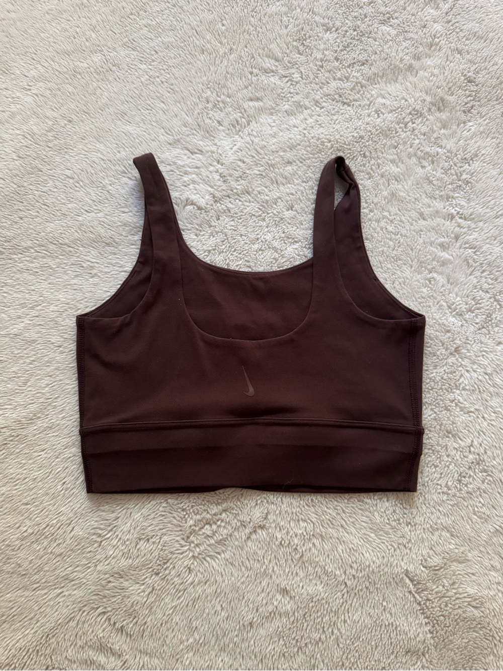 Nike chocolate brown tank
